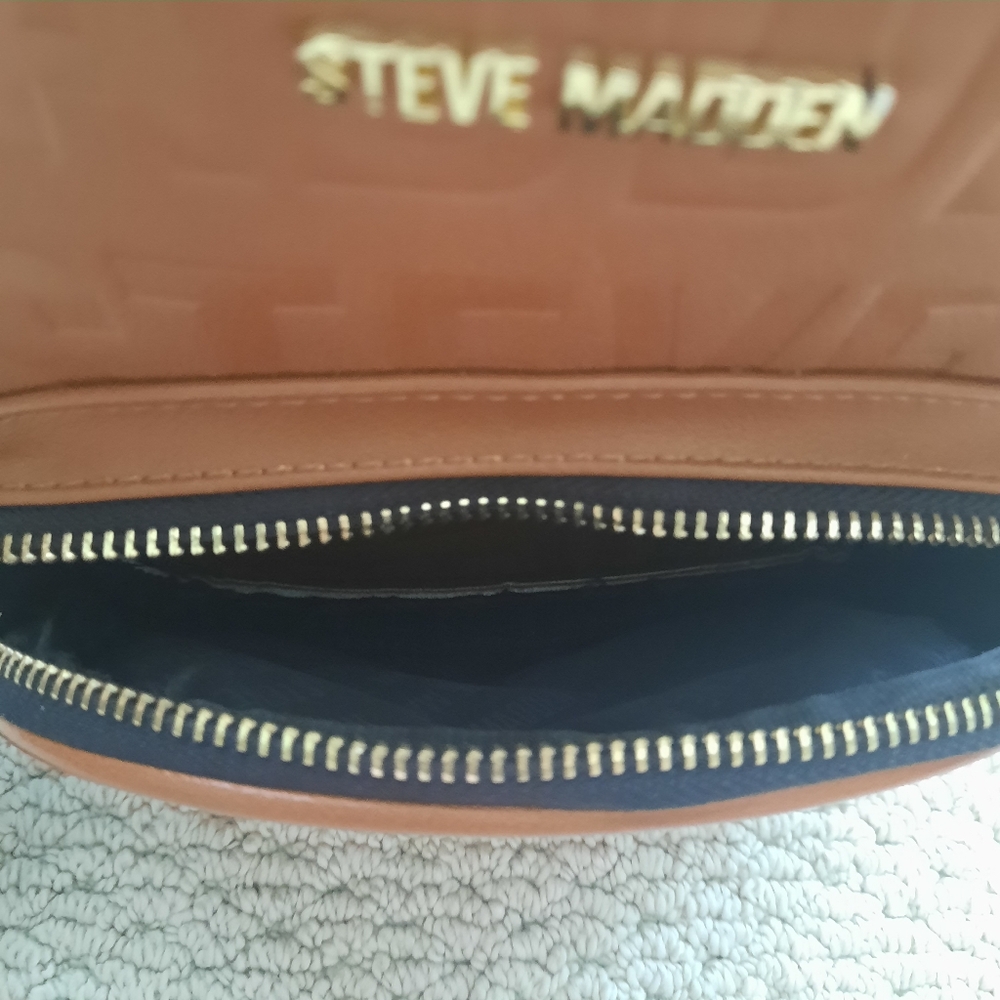 Small Steve Madden brown backpack / bag, preowned - Picture 7 of 9